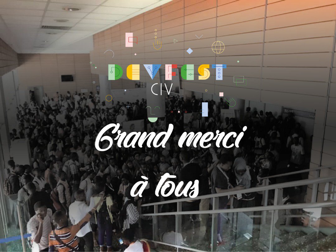 gdgcocody's tweet photo. #DevFestCIV Thank you 🙏 https://t.co/iNFQpBvQPR