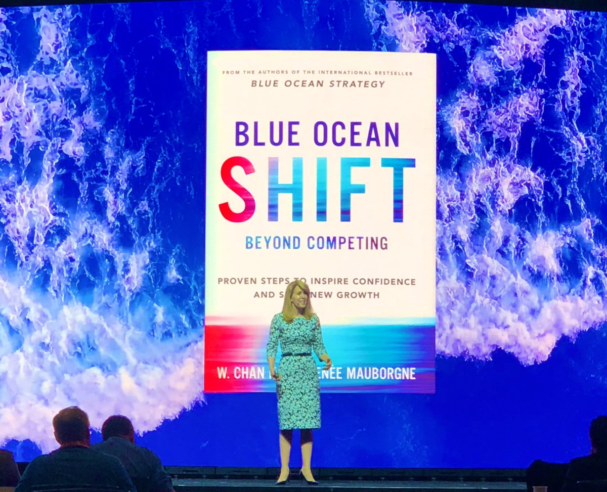 So inspired by #ReneeMauborgne at #ONEIngramNorthAmerica can any organization change/transform from competing to creating in real business situations?!