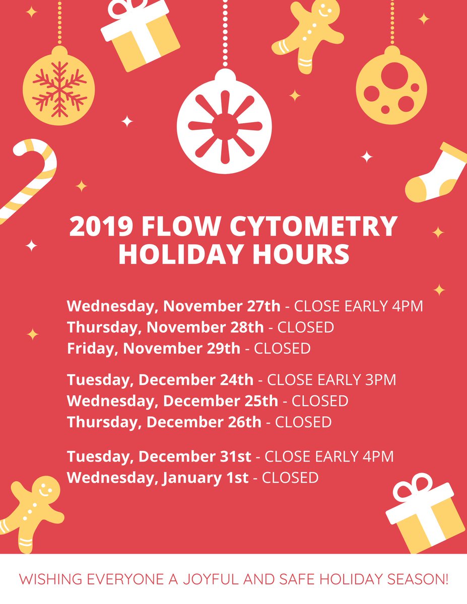 Upcoming Holiday Hours!