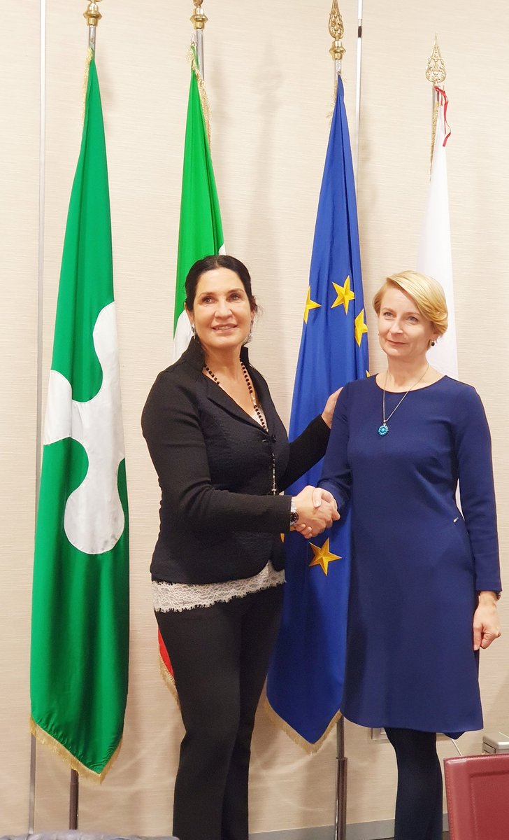 A fruitful meeting at <a href="/RegLombardia/">Regione Lombardia</a> with Regional Minister L.Magoni and Secretary A. Ch. Rizzi. Working on plans for the future collaboration and <a href="/60mlnGPS/">60 Million Congress - Global Polonia Summit</a> conference in Milan in February 2020. <a href="/MSZ_RP/">Ministerstwo Spraw Zagranicznych RP 🇵🇱</a> <a href="/PLinItalia/">Ambasciata di Polonia a Roma</a> <a href="/Anna_M_Anders/">Anna Maria Anders</a> <a href="/ItalyinPoland/">Italy in Poland</a>