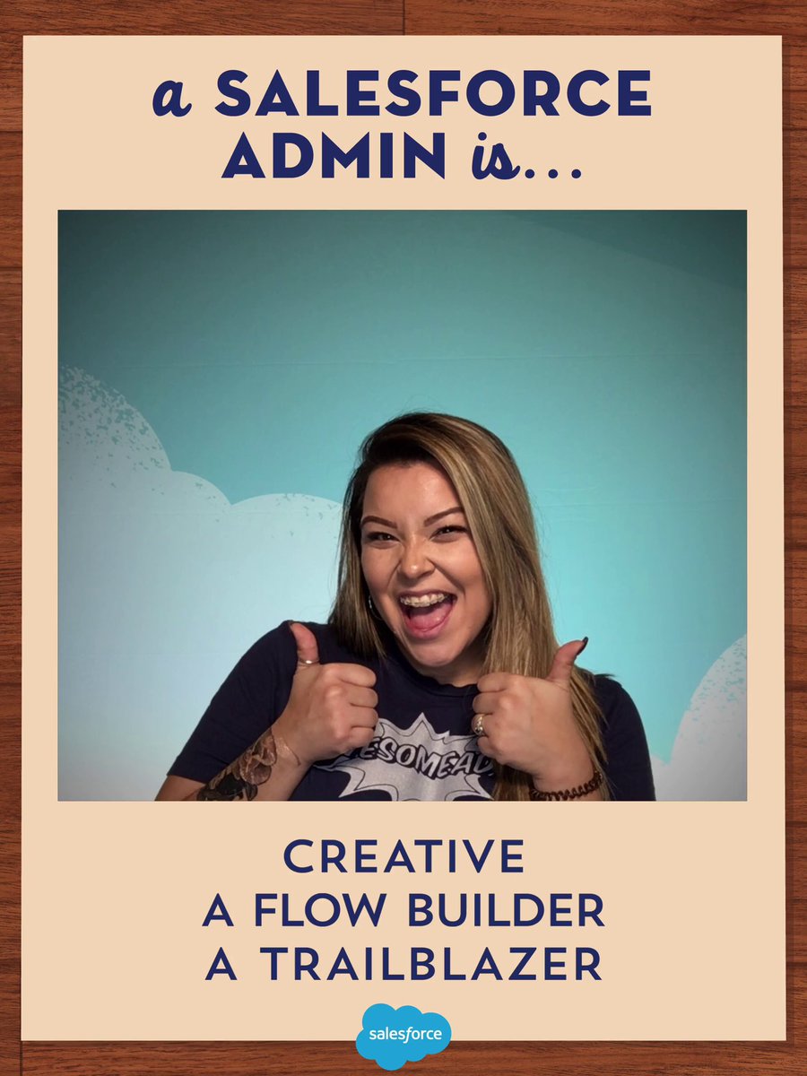 In this last year I have learned SO much about the Salesforce Admin career. The drive, commitment &amp; enthusiasm this #awesomeadmin community has, is mind blowing &amp; inspiring! 

Congratulations to all of you ! 
See you in the Admin Meadow ✨ #DF19