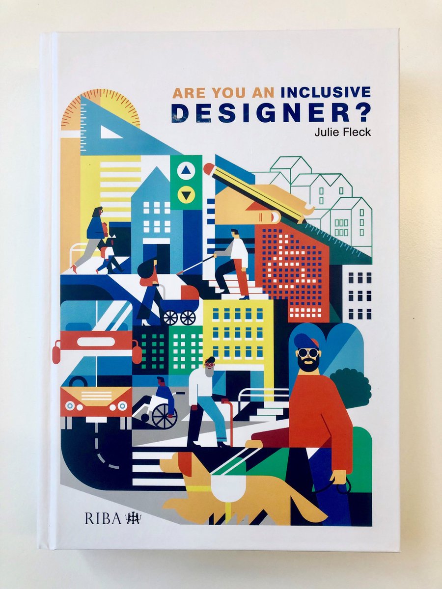 kasiaserafiin's tweet photo. So pleased with how this cover for @RIBA ’s “Are You an Inclusive Designer?” turned out in print!
#serafinkasia #illustration #book #bookcover #bookcoverdesign #print #agencyrush https://t.co/v5Hmcey96V