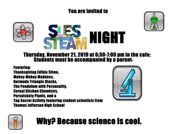 Join us for a fun filled STEAM night this Thursday! ⁦<a href="/StratfordLndgES/">Stratford Landing ES</a>⁩
