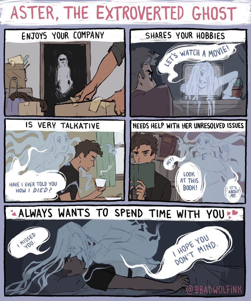 [english] Are #extroverts the most popular people even in #ghost movies?