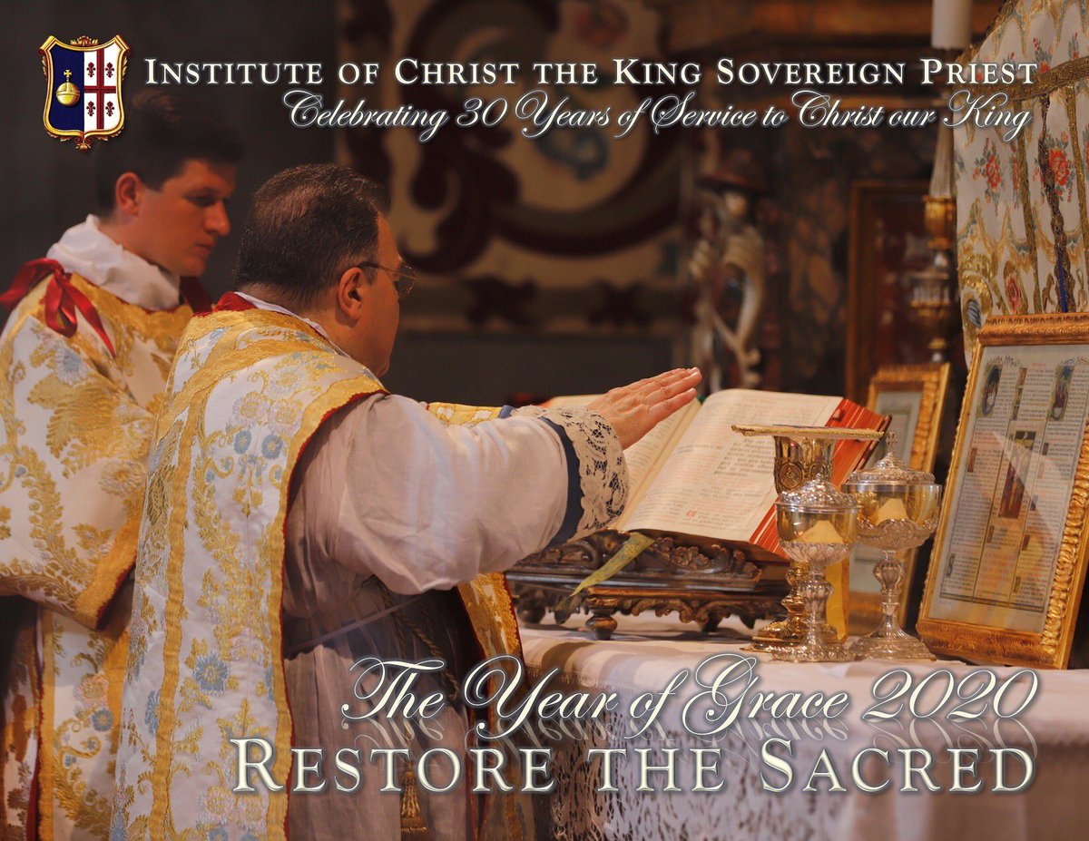 2020 Liturgical Calendar: Restore the Sacred

The Institute’s annual liturgical calendars are now available. Order at the link below or contact your local Institute apostolate.

institute-christ-king.org/resources/inst…

#LiturgicalCalendar #ICKSP #RestoreTheSacred #30thAnniversary #ChristTheKing