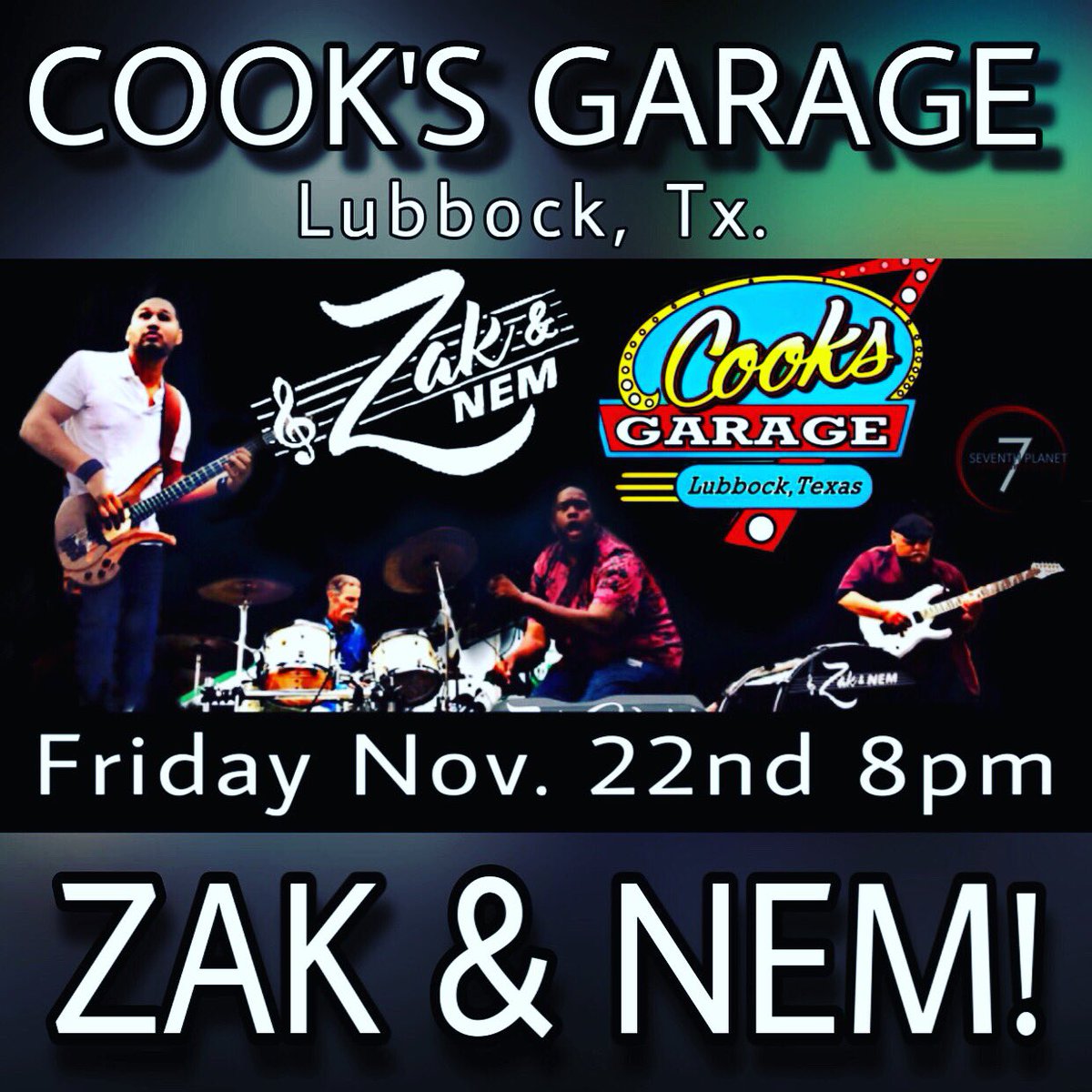 ShaiBerry's tweet photo. ZAK &amp; NEM live @ Cook’s Garage! @zakwebbmusic @cooks_garage #zakwebb #zakwebbmusic #zakandnem #livemusic #cooksgarage #texasmusic #soulsinger #entertainer #performer #shaiberry #7peg #talentbuyers #bookmusic #bookzakwebb @shaiberry https://t.co/URIMeoB3Z7