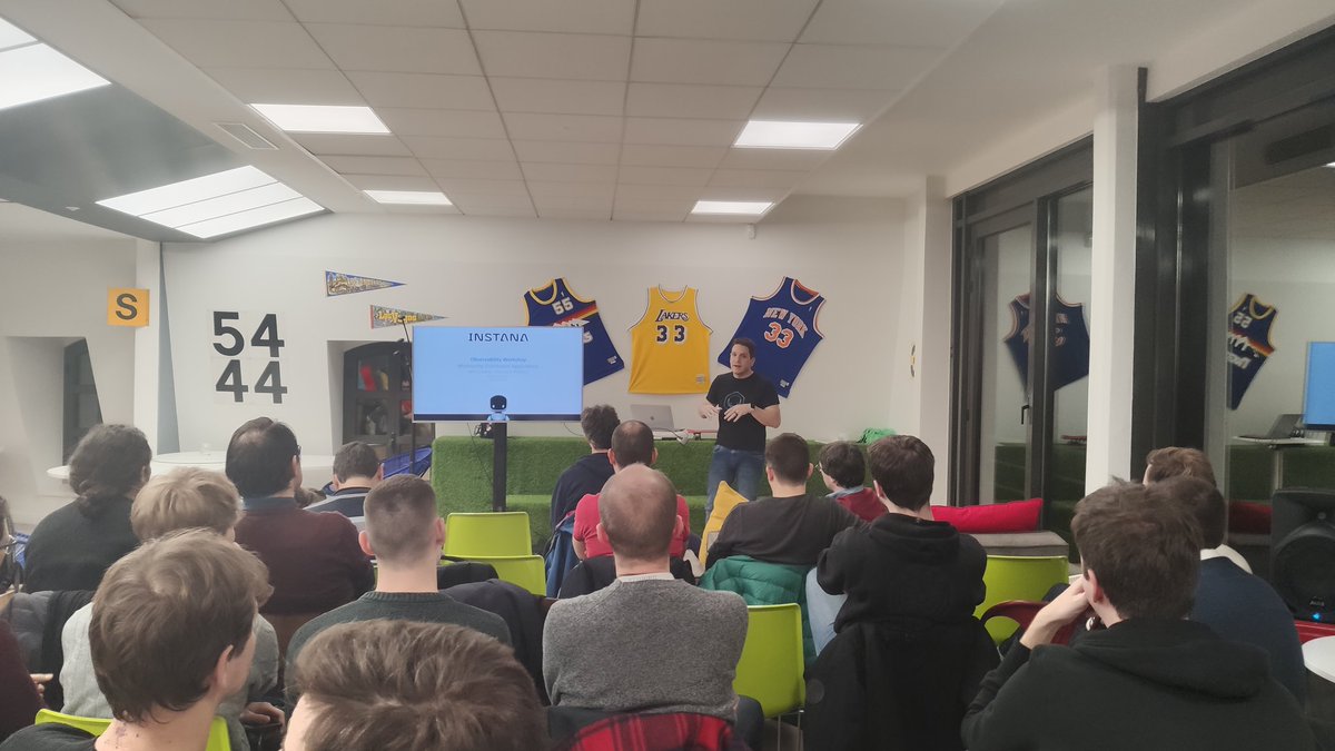 _smana_'s tweet image. Starting our @CloudNativeFdn paris meetup with @notsureifkevin on stage talking about cloud native monitoring.
Thanks to @JobTeaserTech for hosting this event!