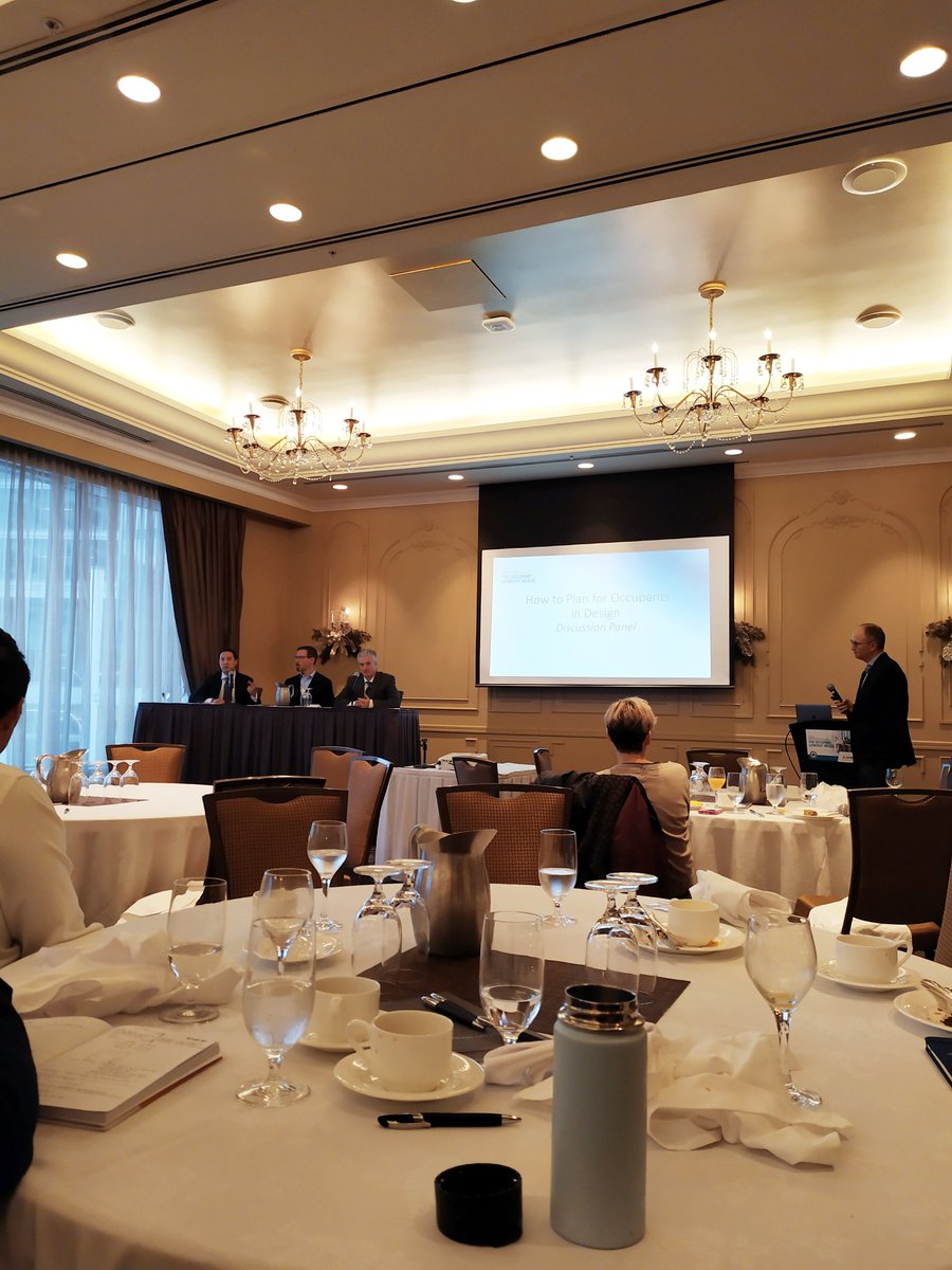 An efficient building is one that efficiently meets the needs of the people inside. Great presentations and panel at the Innovation Forum from @BC_CaGBC. Thanks to the leaders in the industry presenting smart building solutions that consider occupancy and the environment.
