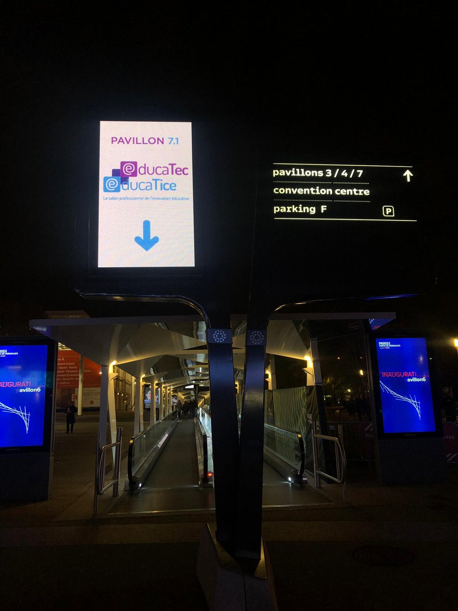 Une partie de l'équipe de <a href="/genially_fr/">Genially_fr</a> est à Paris et vous attend à @educatectice, stand D02bis dès demain 🙌😊