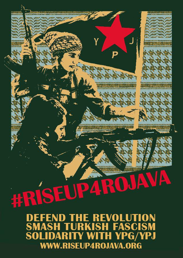 ClaudioCabe2's tweet image. Non dimenticare li c&apos;è ancora la guerra #RojavaResistance #Kobane #Antifa #noborder #FreePalestine... 🏴 🏴 🏴