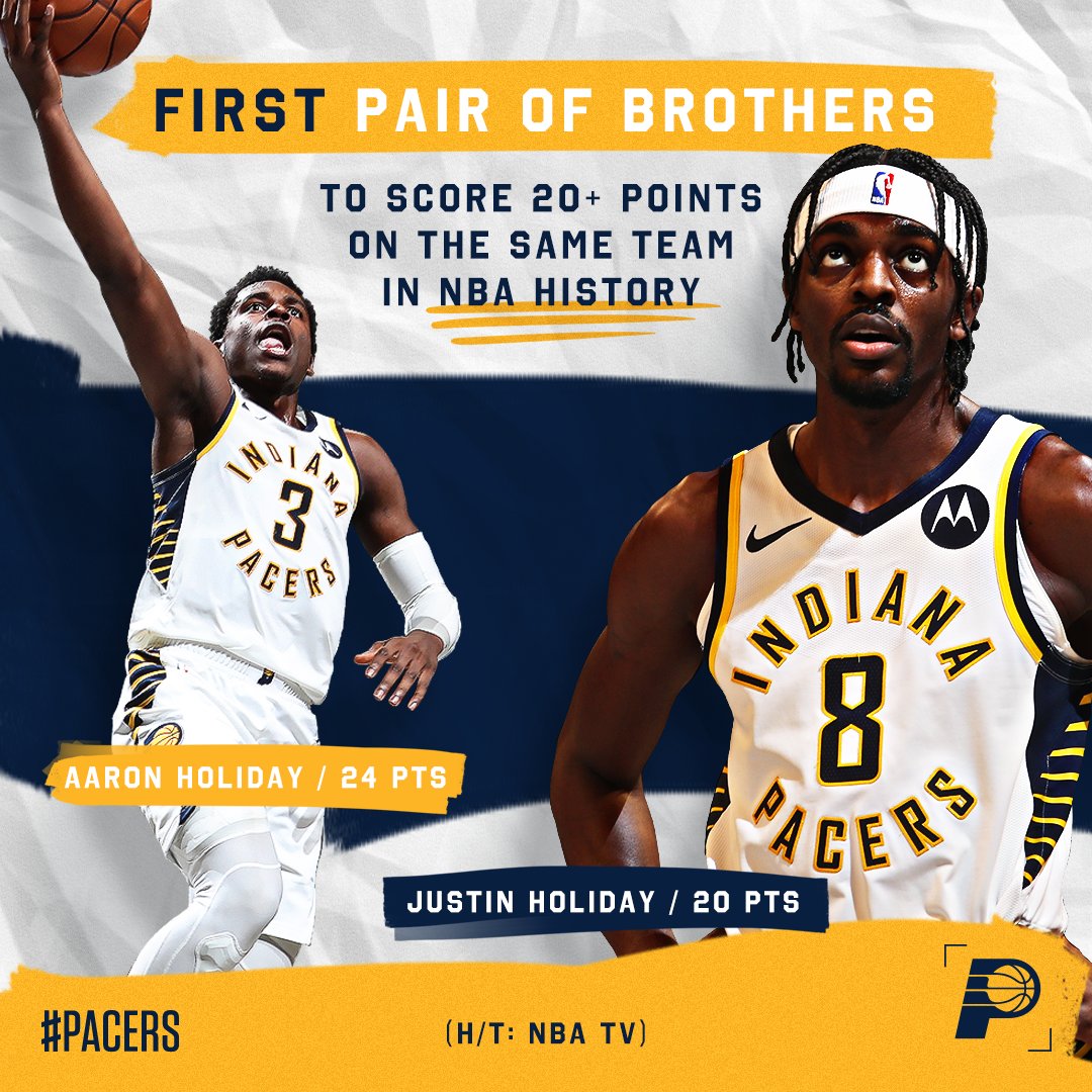 Pacers's tweet image. the holiday season is just getting started 😯