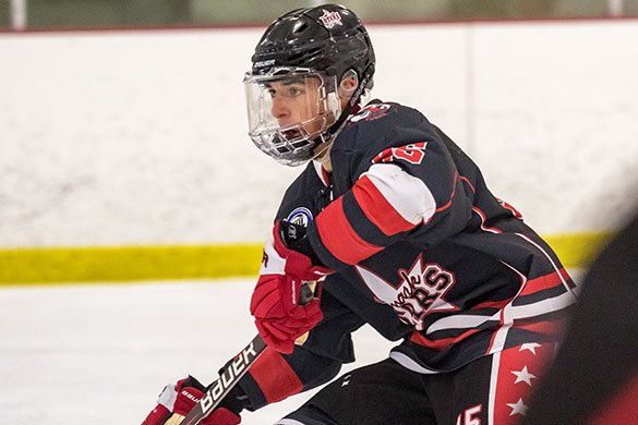 NAPHL's tweet photo. #NAPHL Advancement Alert: @U18EsmarkStars defenseman Dustin Geregach has signed an @NAHLHockey tender agreement with the @JohnstownHawks https://t.co/eYkkbFpS6m https://t.co/vsz407EDXY