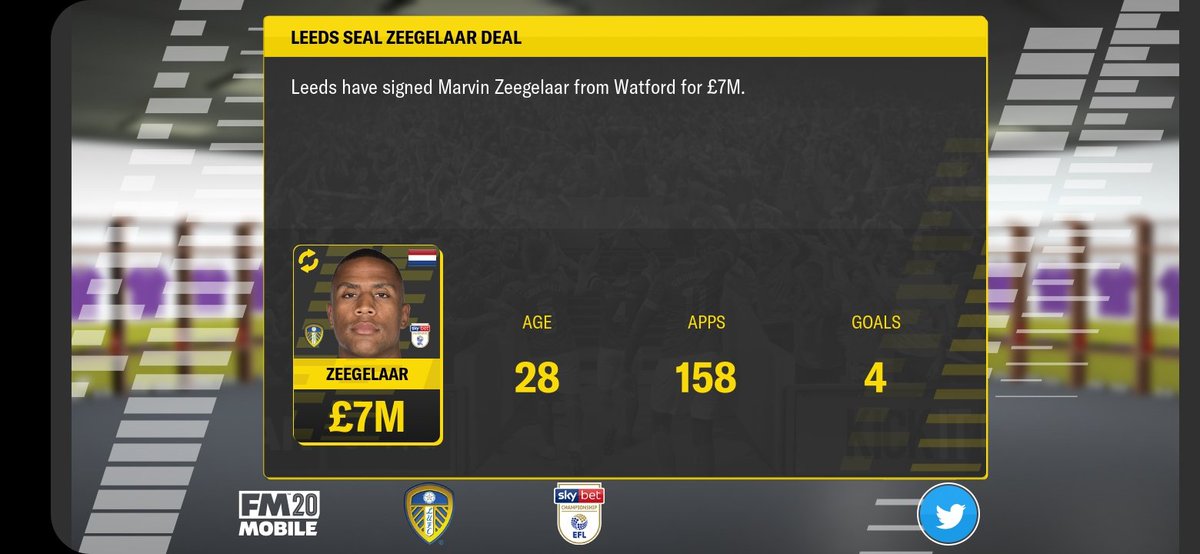 ScottDroy3's tweet photo. My first #fmm20 signing #footballmanagermobile https://t.co/eJXvyJm0N3