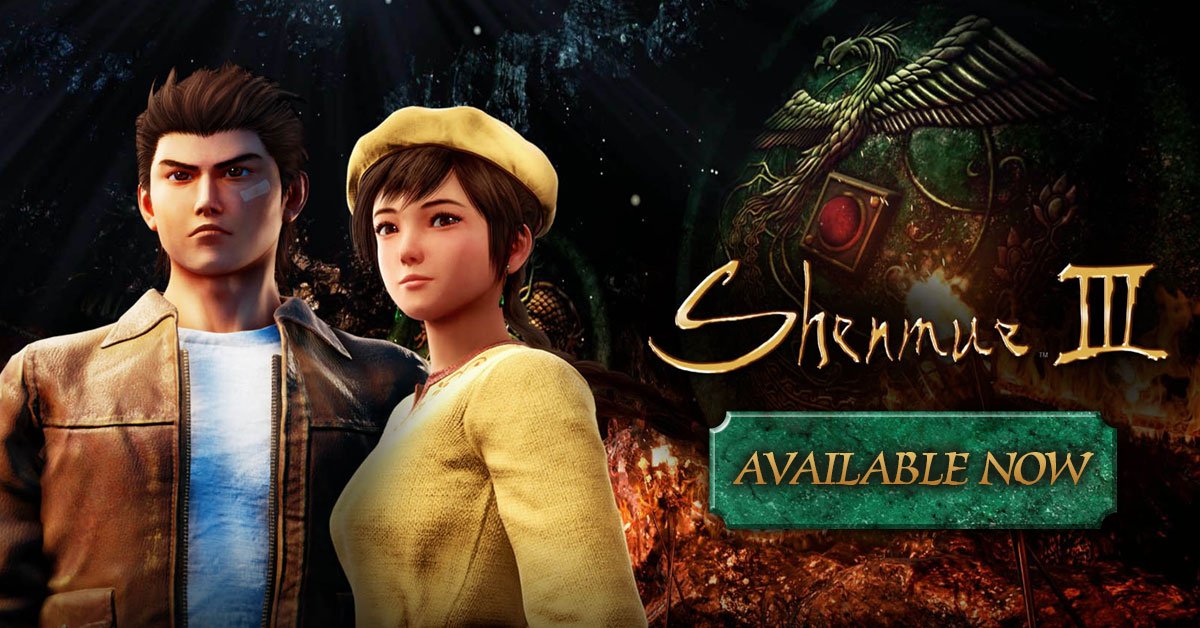 The wait is finally over -- Shenmue III is available now! bddy.me/2quesrd