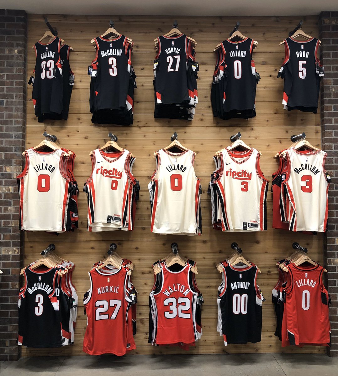 rip city jersey 2019