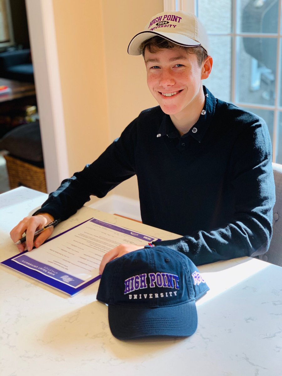 Committed!! Such an honor to be continuing my running career in the Big South for <a href="/HPUTrack/">HPU T&F/XC</a> Grateful to my team and coaches <a href="/WT_XC/">WesttownCrossCountry</a> and <a href="/runningworksxc/">RunningWorks</a> for all the support. Go Panthers!