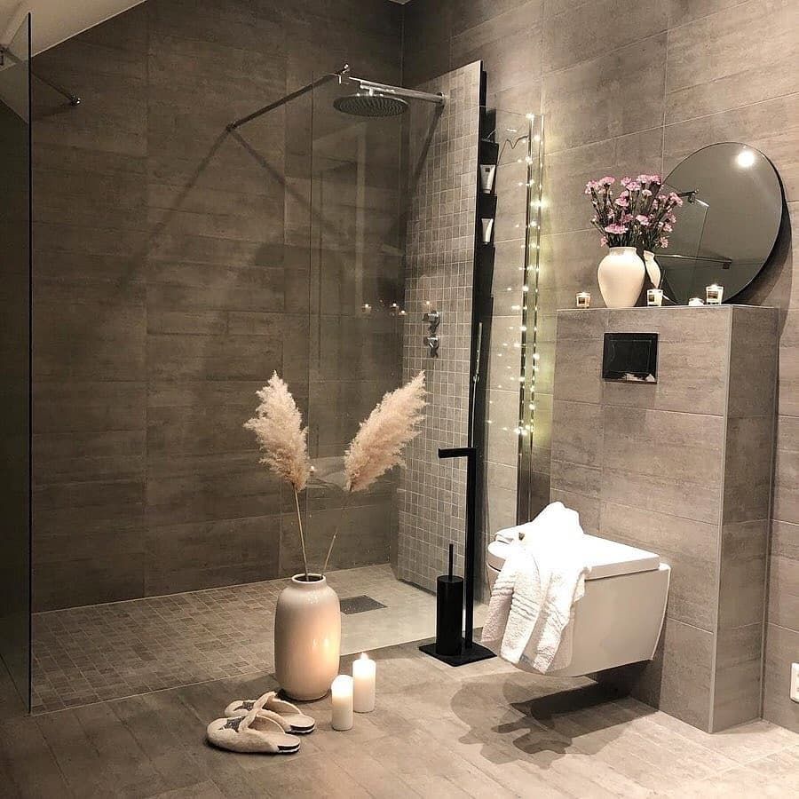 I adore the flooring in this space.
