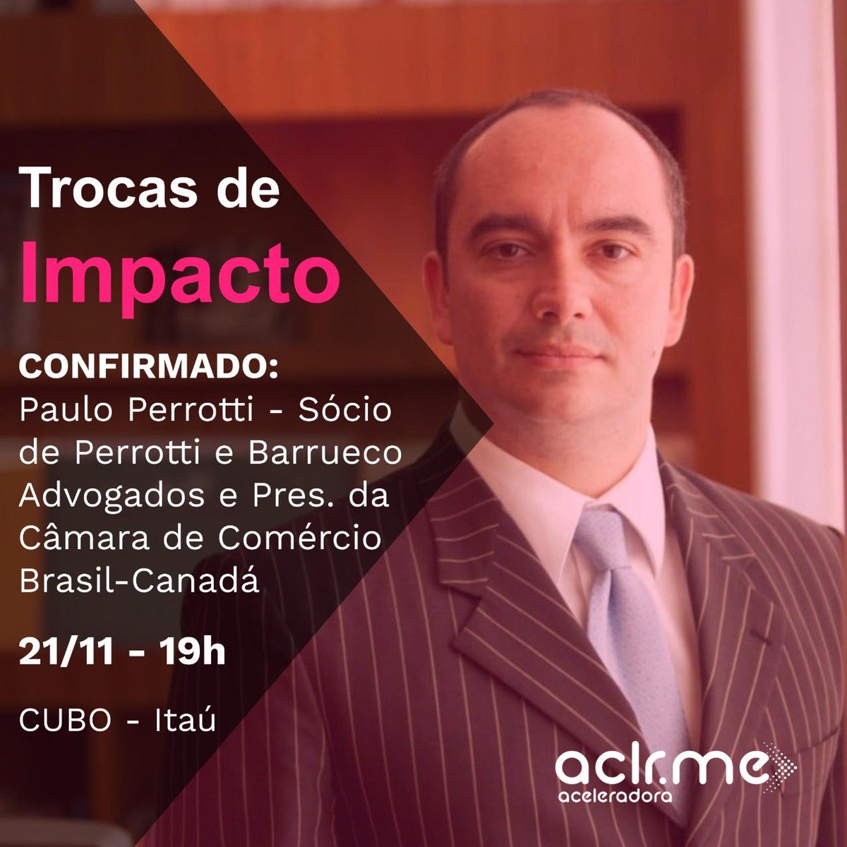 Nesta quinta-feira, estarei no Cubo (aceleradora do Itau), para falar sobre internacionalização de Startups e aspectos jurídicos/regulatórios, bem como privacidade de dados.