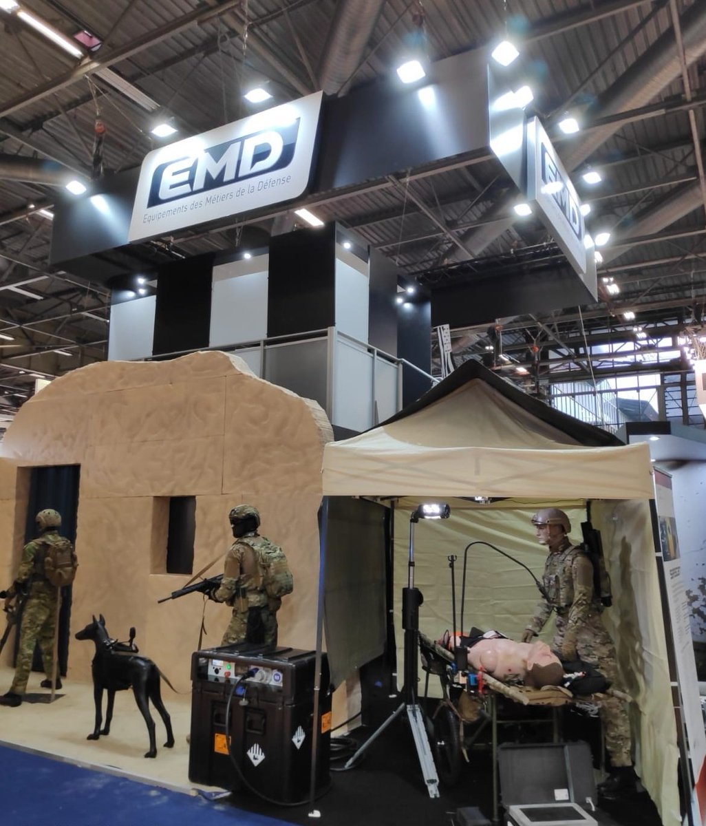 This week we're not only taking part in #OCR2019 but also exhibiting <a href="/Milipol_Paris/">Milipol Paris</a> on our partner EMD's stand 5N 083. Come see our FAST FOLD portable solar power system if you're in Georgia or Paris!