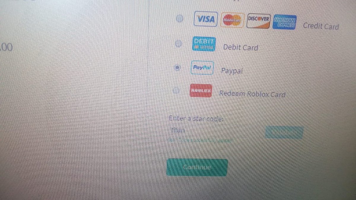 Unused Roblox Credit Card Codes