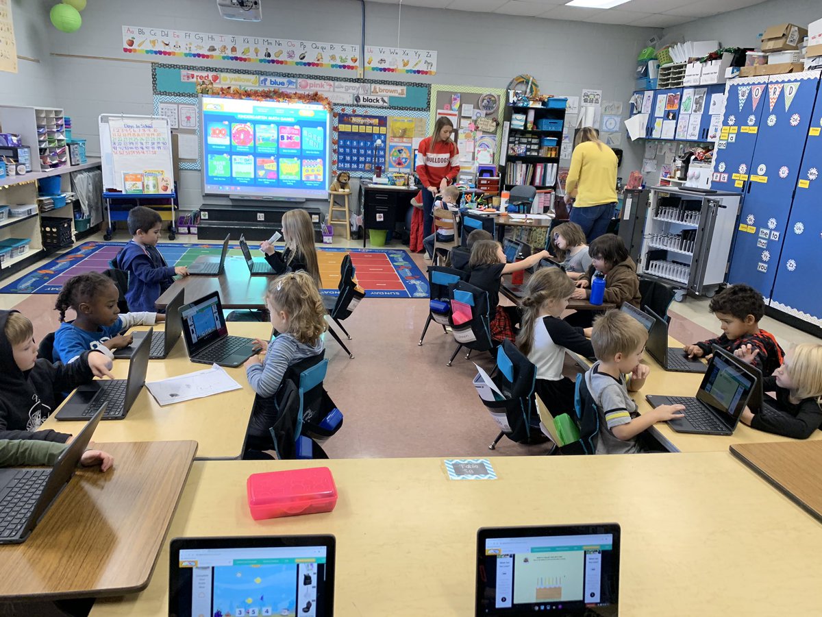 Look at these AWESOME k Ss practicing their number identification and countion skills using their new CBS and <a href="/ABCyaGames/">ABCya</a> These Ss are always working hard at their learning!#MEX59TLC @MexicoMoSchools #tlap #LearnLAP #moedchat