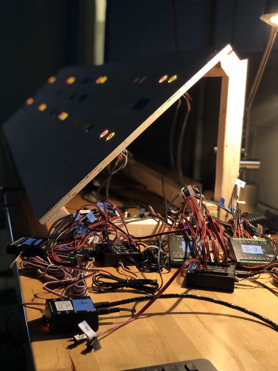 Another #interactive project is coming to life in our #Nashville office. #workinprogress at <a href="/daltonagency/">Dalton</a> (buttons by <a href="/ESwitch/">E-Switch, Inc.</a> with <a href="/PhidgetsInc/">Phidgets</a>  as the control interface)