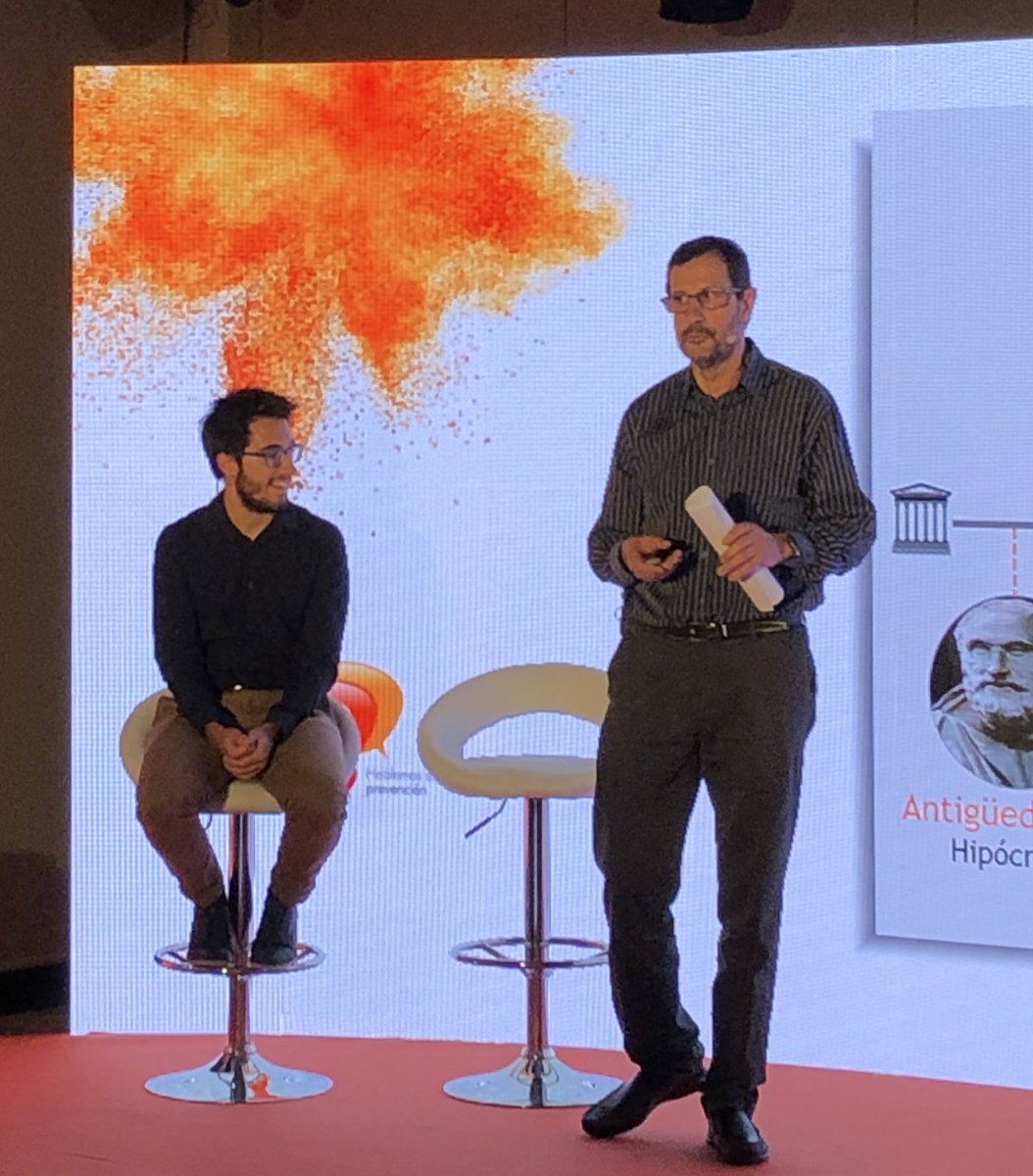 Los Drs. Santiago Alfayate y @ArevaloValls ya están #CompartiendoExperiencias y hablando sobre #Prevención frente a la #EMI en la #VACTalk de Murcia. <a href="/GSK_ES/">GSK España</a>