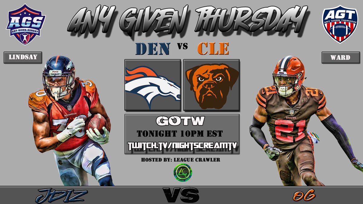 Slasher4P's tweet image. Today we are on the Big screen National Twitch Vison @AGT_Madden @NightScream84 on the call ! Come join us Myself &amp;amp; broncos are sure to put on a show @LHelmets @s