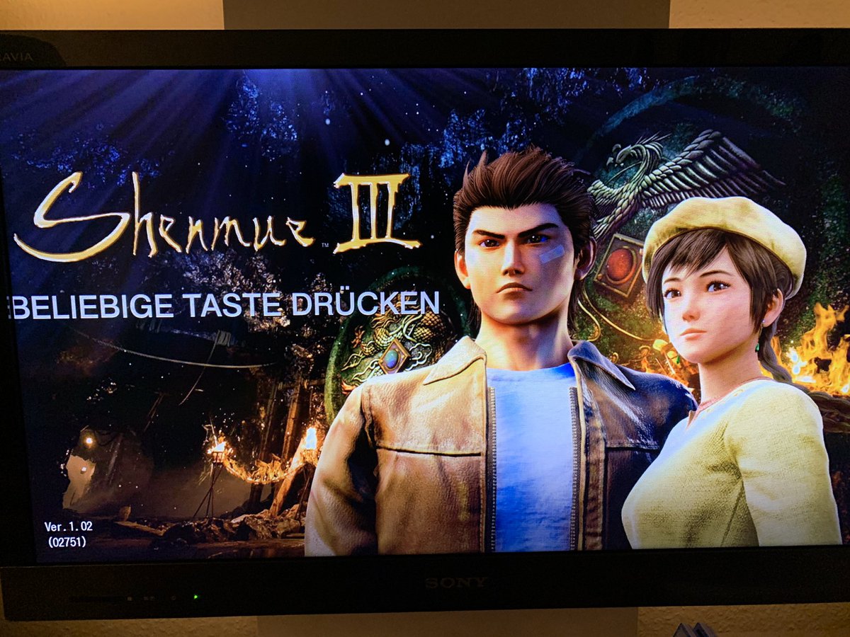 Finally! #ShenmueIII Thanks to <a href="/yu_suzuki_jp/">Yu Suzuki</a> and all the backers on #Kickstarter