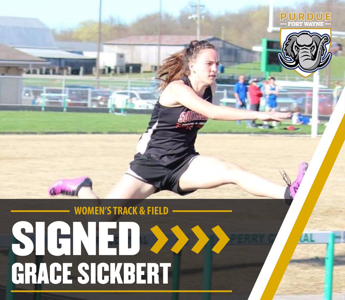MastodonTFXC's tweet photo. Signed on the dotted line! Welcome to Purdue Fort Wayne, Grace!
#GoDons #FeelTheRumble #SummitTF https://t.co/M6ViEeeLuB
