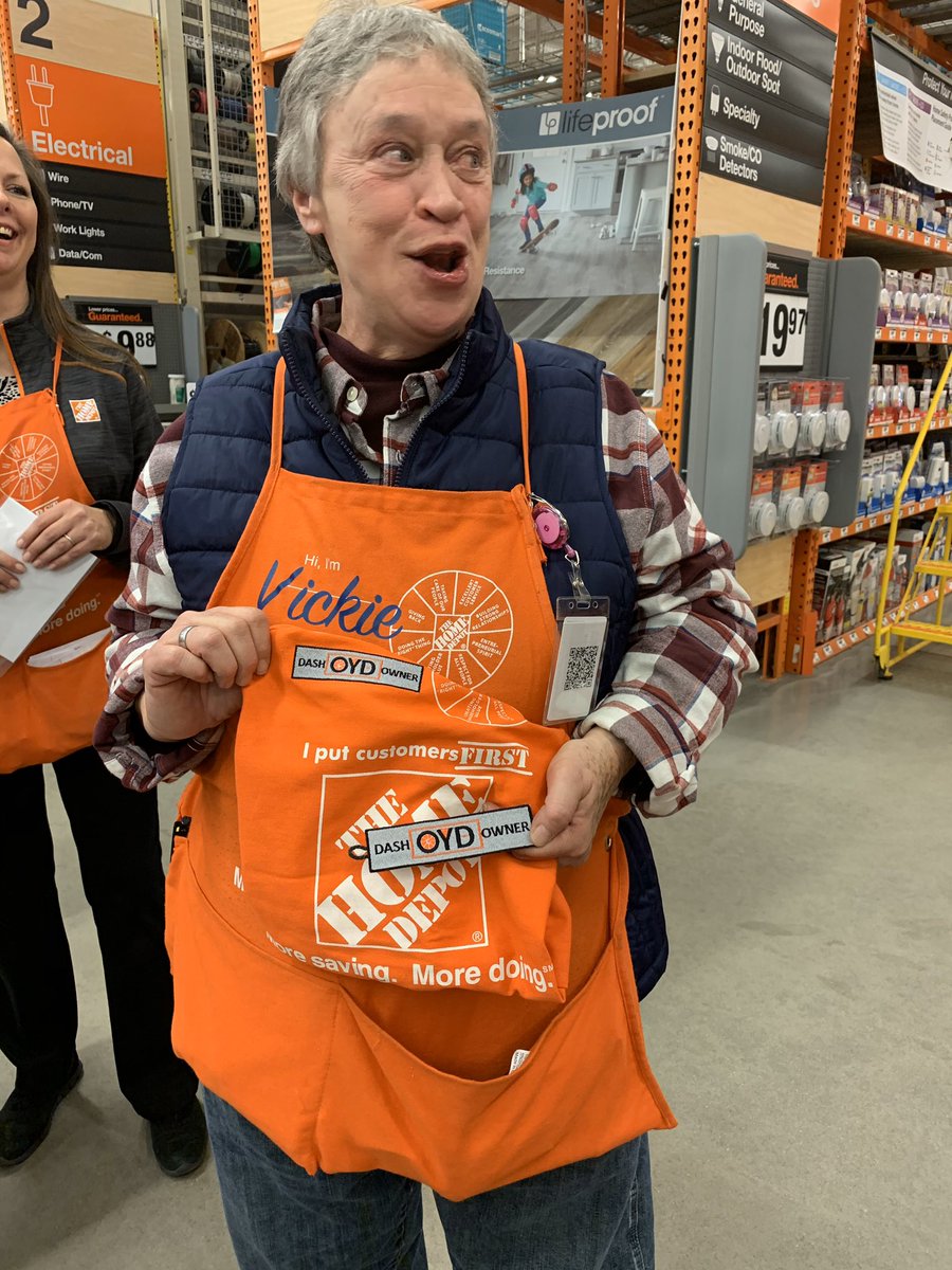 Davis Hamby (@davishamby) on Twitter photo Congratulations Vicki Howard on being the first recipient of THE D2 OYD BADGE!!#OwnYourDash <a href="/Brad_Peebles/">BP</a> <a href="/ChrisBergHD/">@ChrisBergHD</a> <a href="/madsmom822/">Raina Heaton</a> <a href="/DougWat10311948/">Doug Watson</a> <a href="/thdtunya/">Tunya Williams</a> Congratulations Vicki Howard on being the first recipient of THE D2 OYD BADGE!!#OwnYourDash <a href="/Brad_Peebles/">BP</a> <a href="/ChrisBergHD/">@ChrisBergHD</a> <a href="/madsmom822/">Raina Heaton</a> <a href="/DougWat10311948/">Doug Watson</a> <a href="/thdtunya/">Tunya Williams</a>