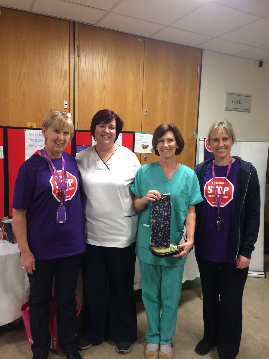 eilis_redmond's tweet photo. Pressure Ulcer Awareness Week at Wexford General Hospital. @IEHospitalGroup @NursingWit @kisshandra1 @deirdrewickham #patientsafety https://t.co/1zecXfi1YU