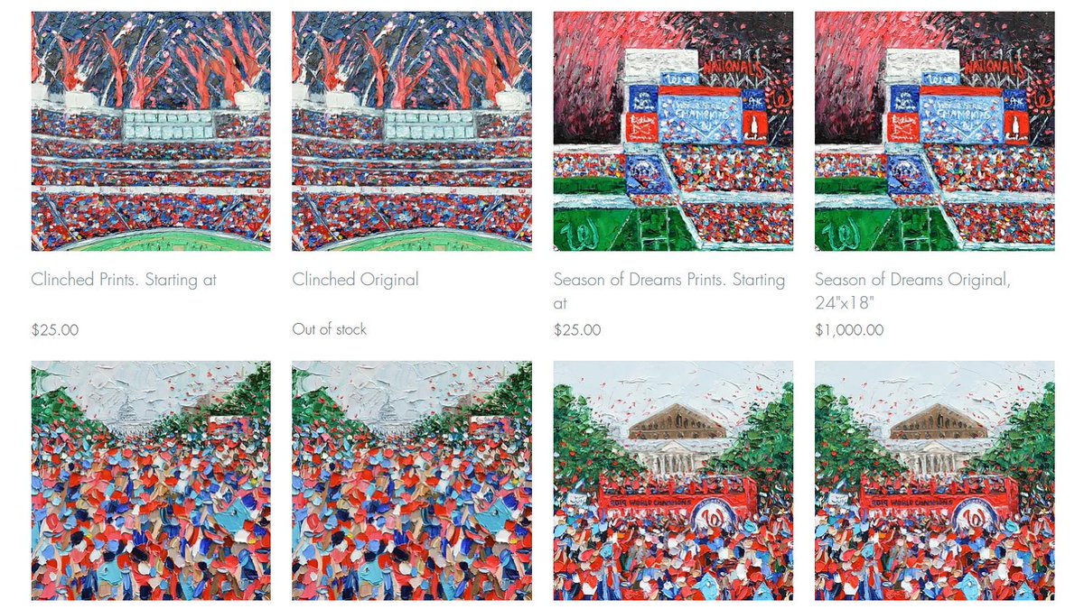 Victory prints are now available! annmariecoolick.com/victory-baseba… <a href="/Nationals/">Washington Nationals</a> #nationals #fightfinished #WorldSeries