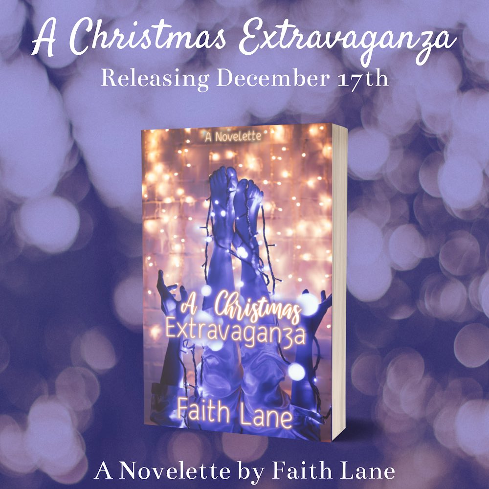 IsabelJoyWrites's tweet photo. ‘‘Tis the season to curl up with a good book! 

Happy Cover Reveal Day @FaithLaneAuthor 🥳 Be sure to add this sweet novelette to your Christmas reading list! 
#faithlaneauthor #achristmasextravaganza #betterwithyaandcleanromances #tistheseasonforreading #coverreveal #yacleanread https://t.co/XGAl0QbVEQ