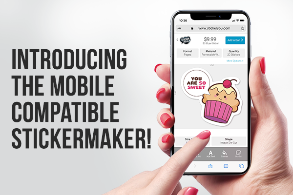 StickerYou's tweet photo. E-commerce is shifting to mobile, and so are we! You can now seamlessly place your StickerYou order through your phone. Check it out: https://t.co/nX7DGuPyBO https://t.co/3XOibVLTbn
