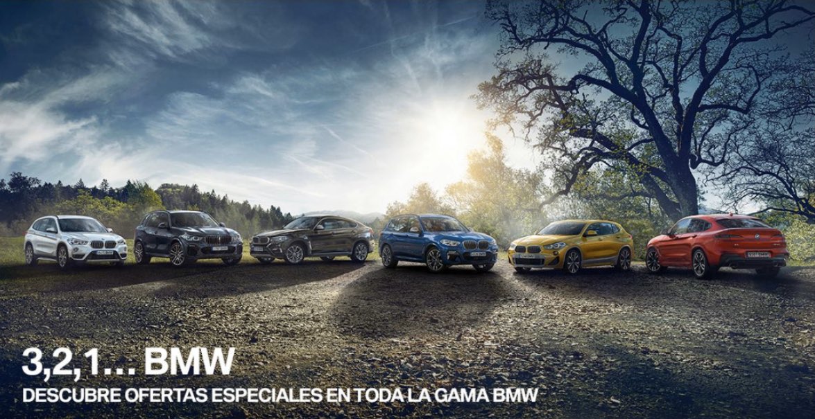 3,2,1... BMW. Y, de repente, el coche que siempre has querido. Ahora puedes disfrutar de las mejores ofertas en toda la gama BMW en un evento único solo del 21 al 23 de Noviembre.
Y un bono descuento adicional de 1.000 € si solicitas cita previa ahora:

specialdays.es/GrunblauMotor-…