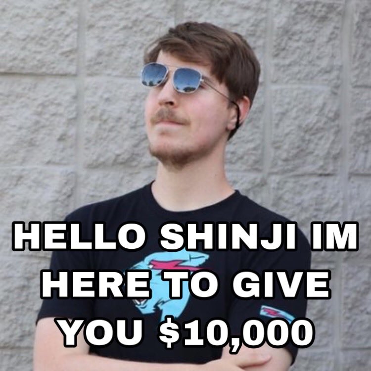 double__BAKA's tweet photo. mr beast always helping out https://t.co/ke9rBAYOKE