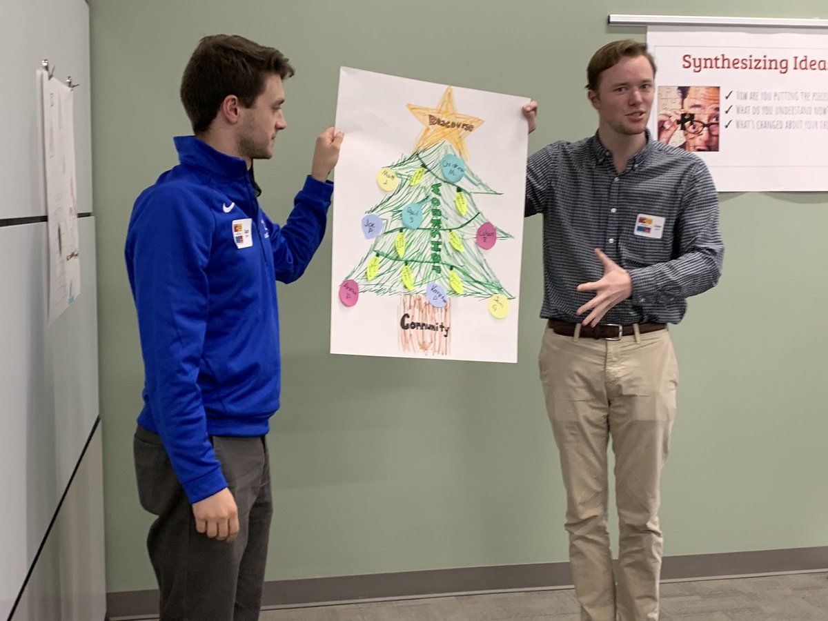 SarahCCrisp's tweet photo. Secondary teachers @OldhamCoSchools share their OCLI synthesis visualizations as we wrap up our institute for 2019-20. Here’s to a powerful learning experience that will impact many classrooms and students to come. #impactOC https://t.co/9Q5rXIvhX2