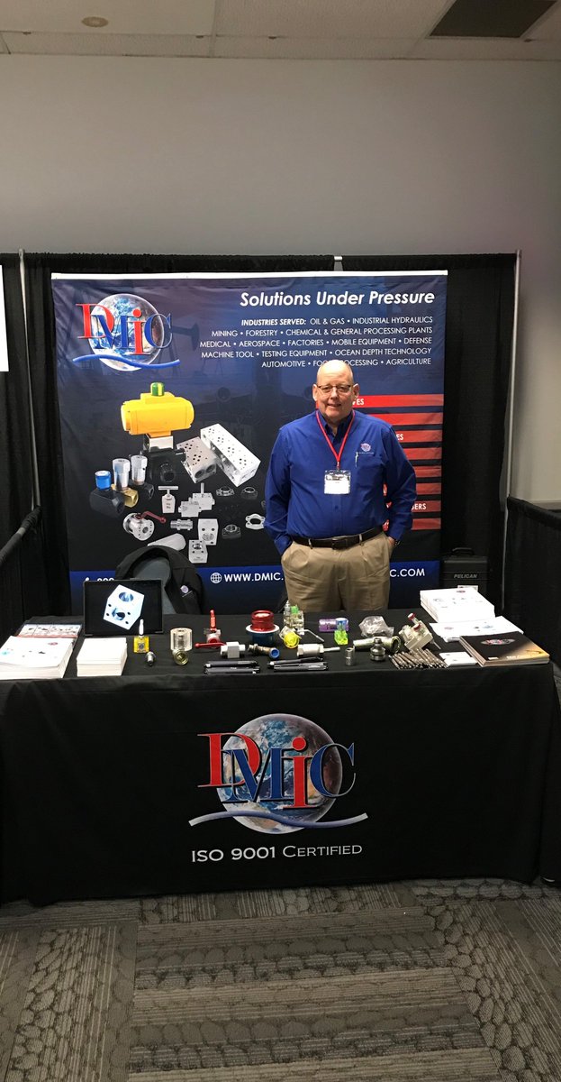 1DMIC's tweet photo. DMIC is represented at the @FPTechConf this week in Cleveland. Come say hello to Don Couchman, Sales Manager, DMIC and Steve Dellos, Outside Sales Representative at booth 209. https://t.co/26bE12R0uE