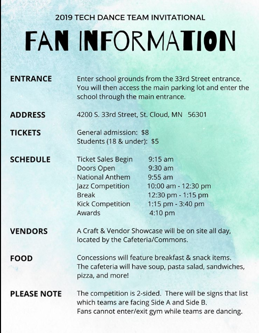 St. Cloud Tech Dance Team Booster Club tweet media