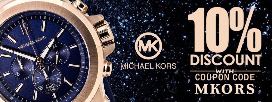 michael kors watch discount code