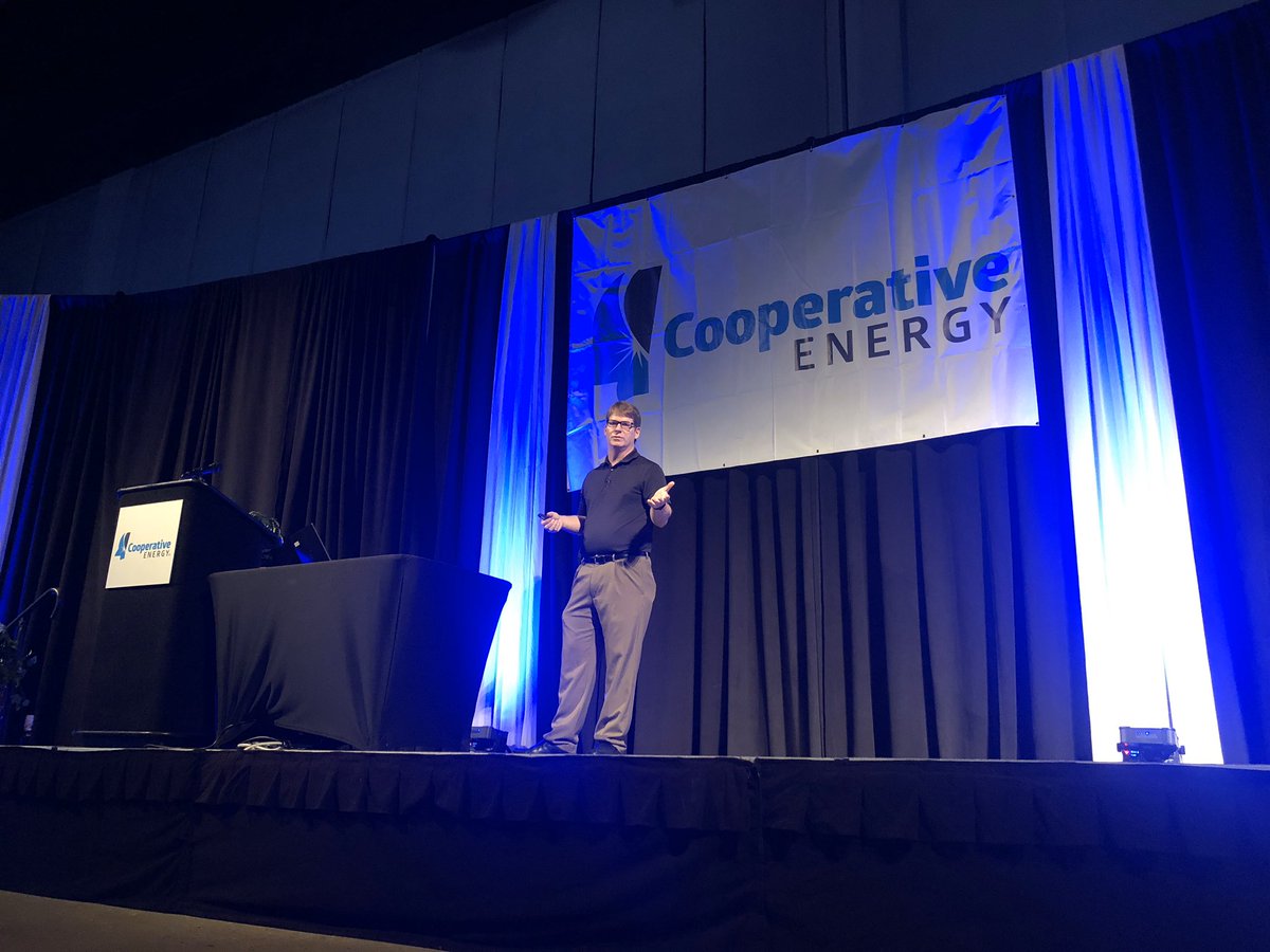 CoopEnergyMS's tweet image. Thank you to Mississippi’s @MarshallRamsey for sharing his story to our 475+ team members today at our annual All Employee Meeting.