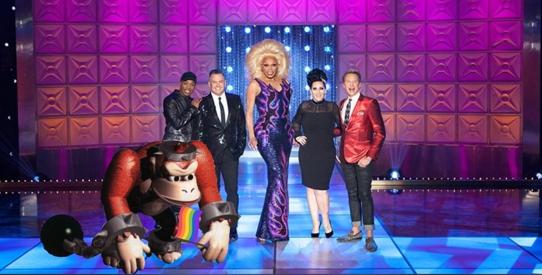 ChainKong's tweet image. I sorry I've been gone I was on drag race wit Dah transohobe guy. It bad vibe but I did it
