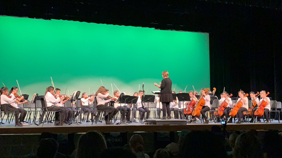 #StormLakeHighS2 enjoying the 5th &amp;6th grade concert. #americaschools