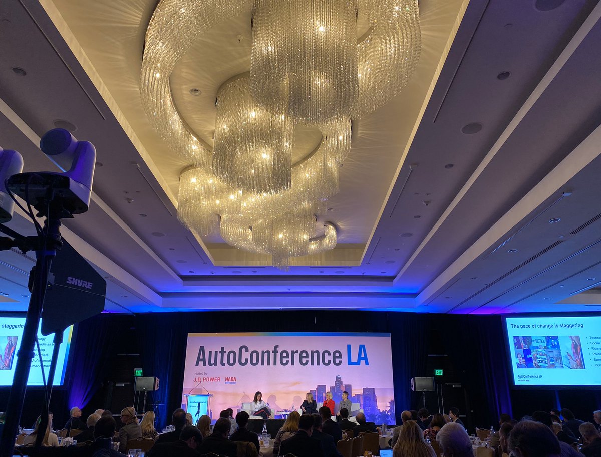 First_Shift's tweet image. Panel discussion on harnessing the power of digital tools at #AutoConfLA.