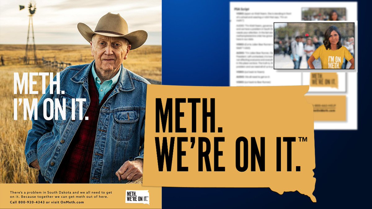 mgeheren's tweet photo. I looked into the background of this #MethWeAreOnIt campaign from South Dakota. #OnMeth
https://t.co/uY2XNdMqOR https://t.co/YphgI1RHlD