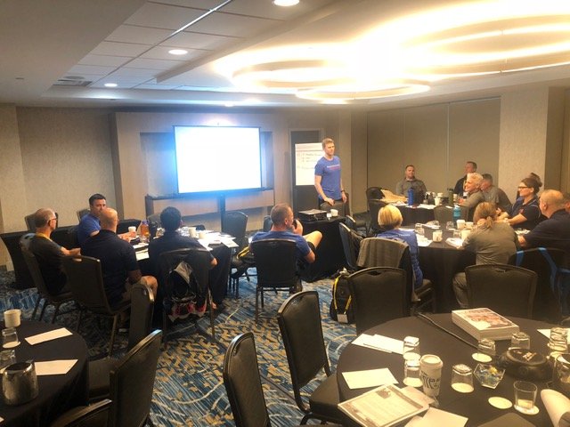 iaffwfi's tweet image. Dr. David Frost and #IAFFPFT Master Instructors are working hard on program updates this week at the #IAFF Instructor Development Conference! #makeexercisematter #exercisesaveslives #wellness 
@DemandsCapacity @IAFFNewsDesk