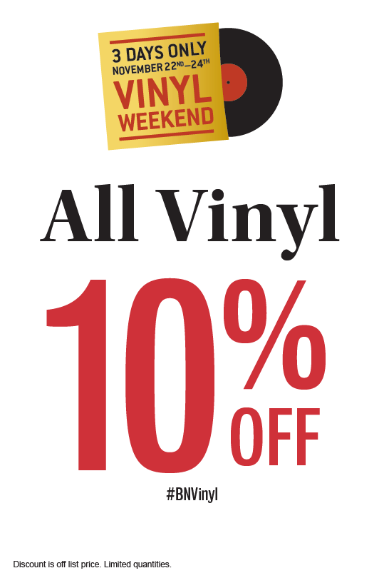 It’s Vinyl Weekend at Barnes &amp; Noble this 11/22-11/24! Get 10% off hundreds of Vinyl albums including the B&amp;N Exclusive Orange colored LP release of Blinded By The Light: Original Motion Picture Soundtrack, and other Springsteen titles. Find a local B&amp;N: bit.ly/FindMyBN
