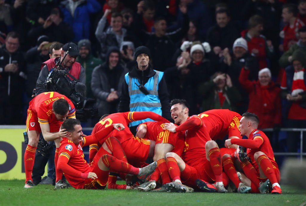 ⚽ Full time at the Cardiff City Stadium and Wales are going to Euro 2020!!!!!
Wales 2-0 Hungary
#Euro2020 #WALHUN