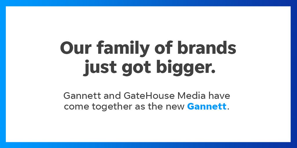 Gannett tweet media